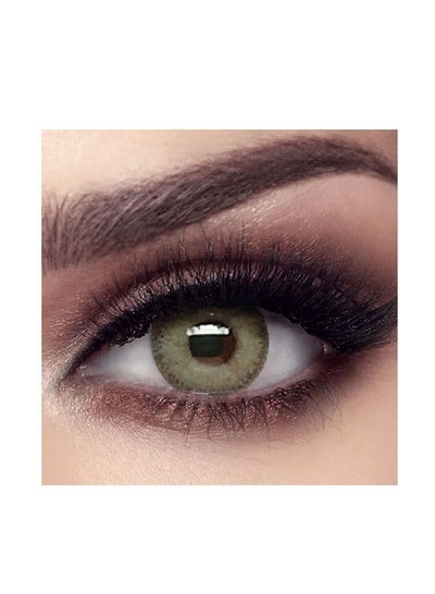 Bella Elite Disposable 3 month Colored Contact Lenses Grey Olive - BEGROL