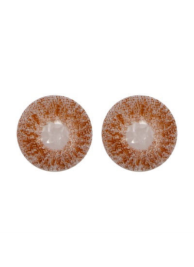 MAROOF Daily Wear and Reusable Soft Colored Contact Lenses Honey - VM07070