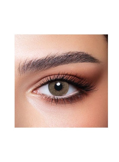 Bella Elite Disposable 3 Month Colored Contact Lenses Matt Olive - BEMAOL