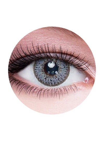 9 Months Disposable Eye Enlargement Collection Contact Lenses, Sabrin Gray -