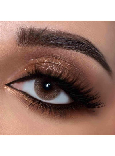 6-Months Disposable Caramel Contact Lenses - L012