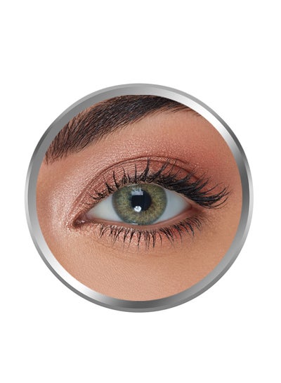 Hidrocor Jade (Green) Yearly Cosmetic Contact Lenses - HC-Jade