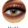 9 Months Disposable Natural and Beauty Collection Contact Lenses, Marble Brown Blue - 2600002600000