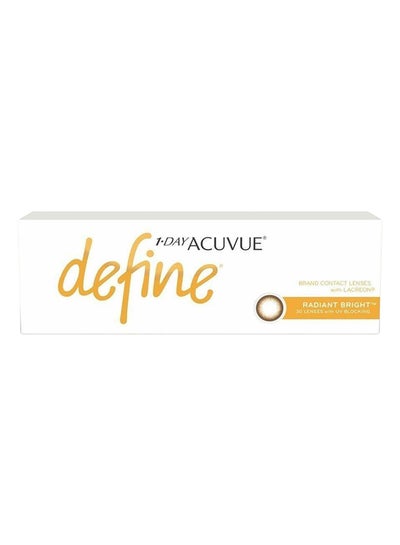 30-Piece Acuvue Define Radiant Bright Lenses Set - ARadiantB-0.5