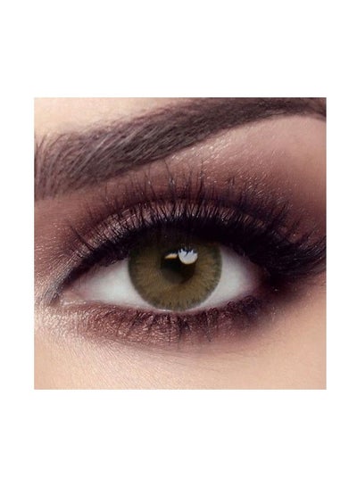 Bella Elite Disposable 3 Month Colored Contact Lenses Green Olive - BEGREOL